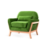 Green Scandinavian chair