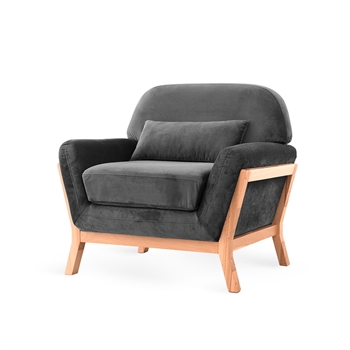 Grey Scandinavian chair