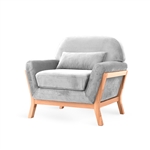 White Scandinavian chair